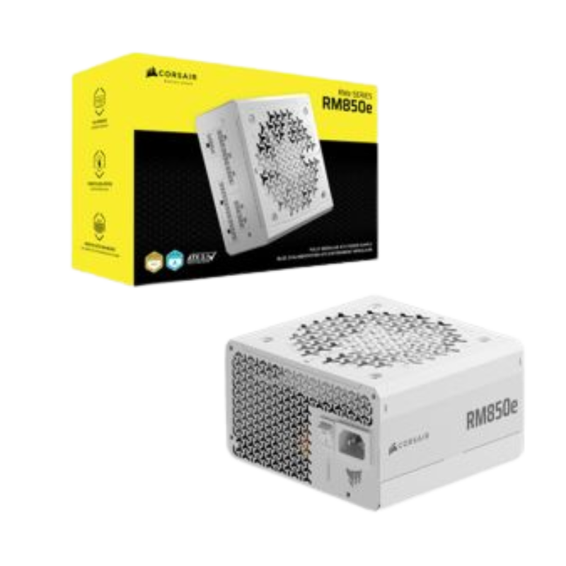 Corsair RM850e 80+ Gold V2025 - Blanc